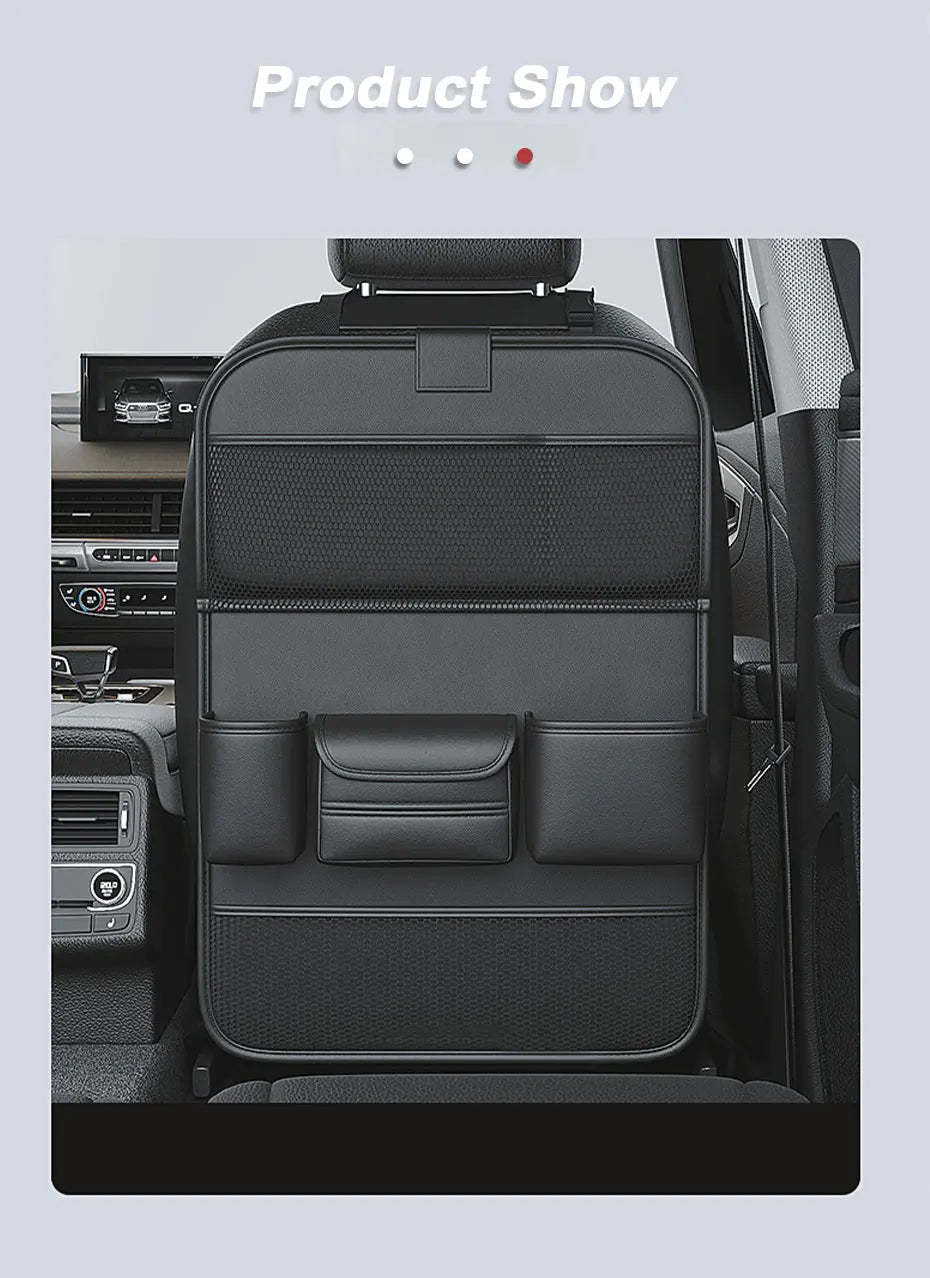 Deluxe Multi-Pocket Backseat Tray Organizer