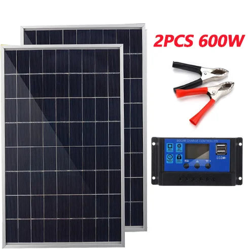SunVault™ 300W Solar Kit - Solar Panel With Inverter