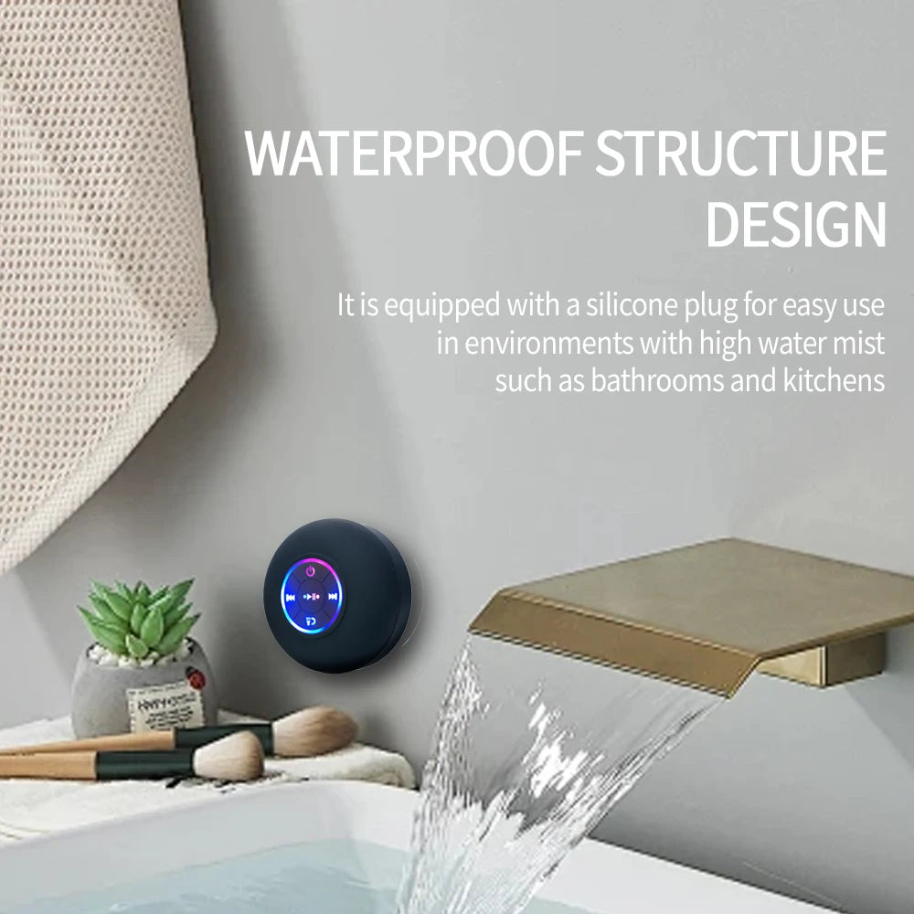 AquaBeats™ Mini Speaker - Portable Wireless Bluetooth Speaker