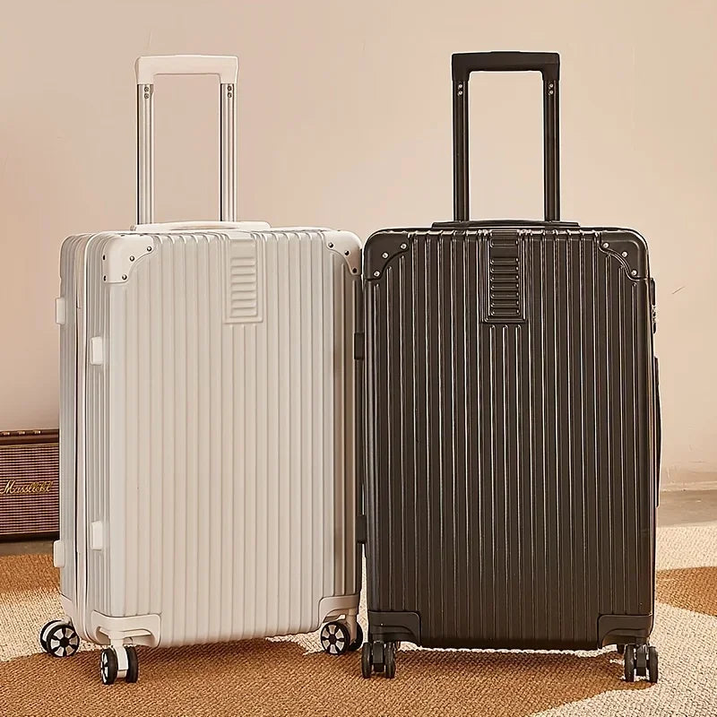 JetCrate™ Aluminum Travel Luggage - 20/22/24/26/28 Inch Trolley Luggage