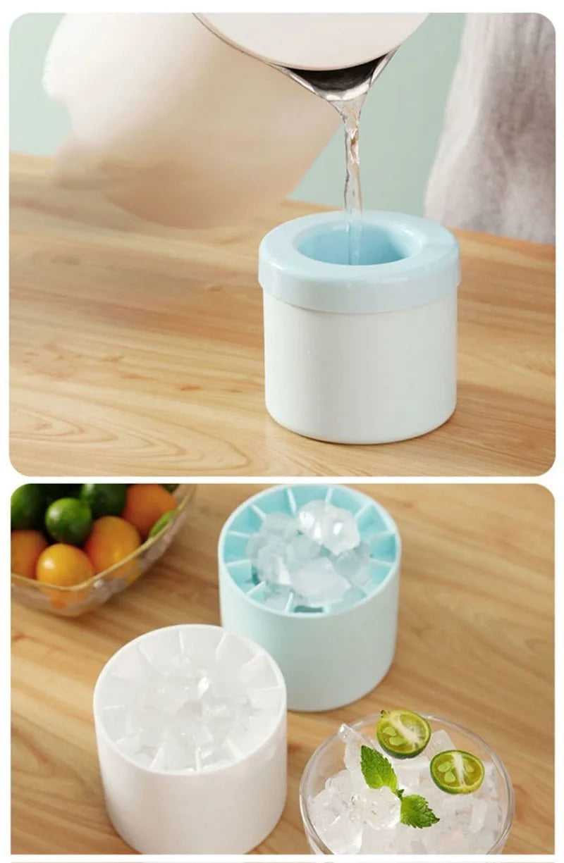SipSphere™ Silicone Ice Cube Mold Round Ice Bucket