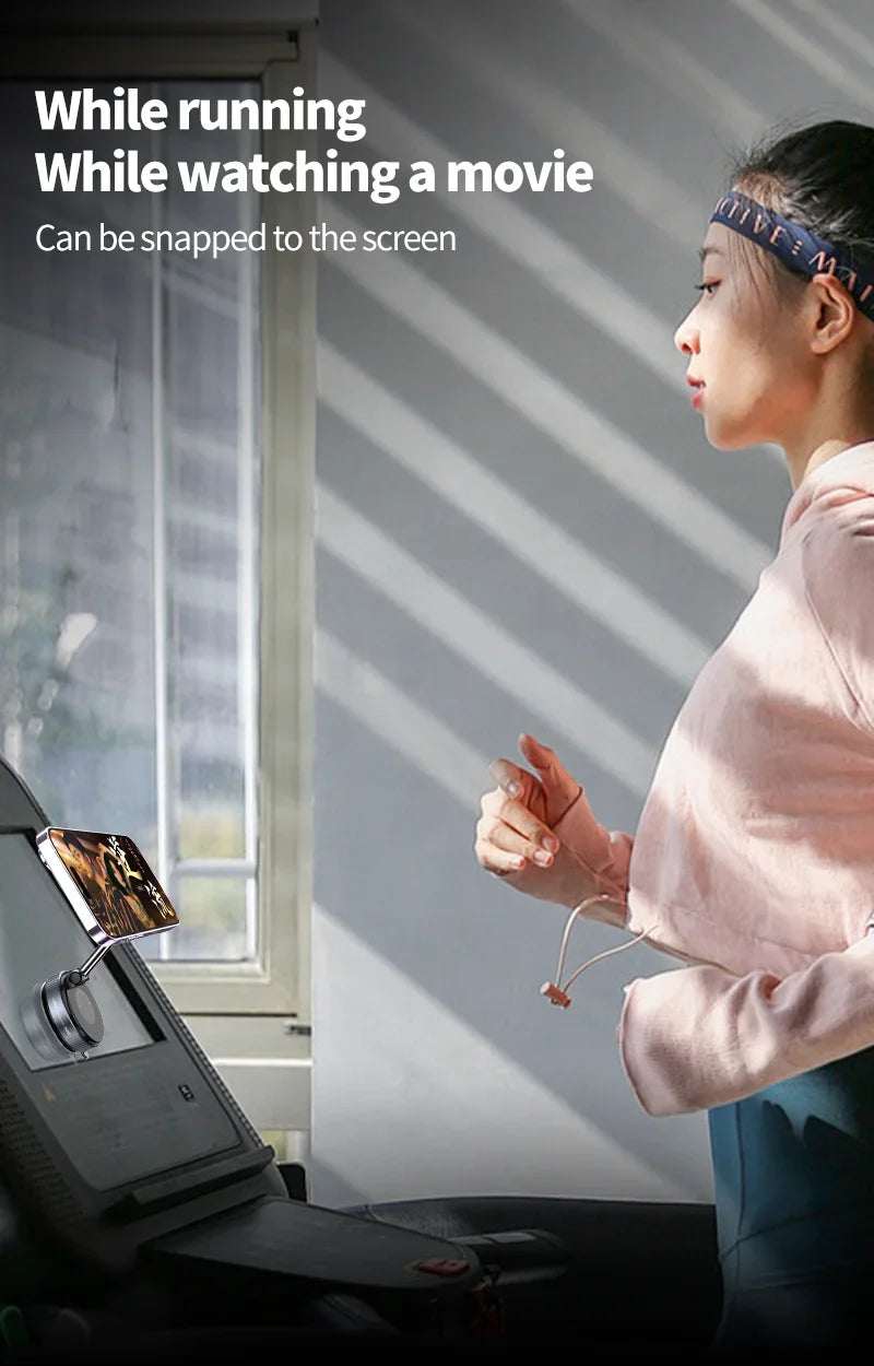 Smooth Surface Vacuum/Magnet 360º Phone Stand