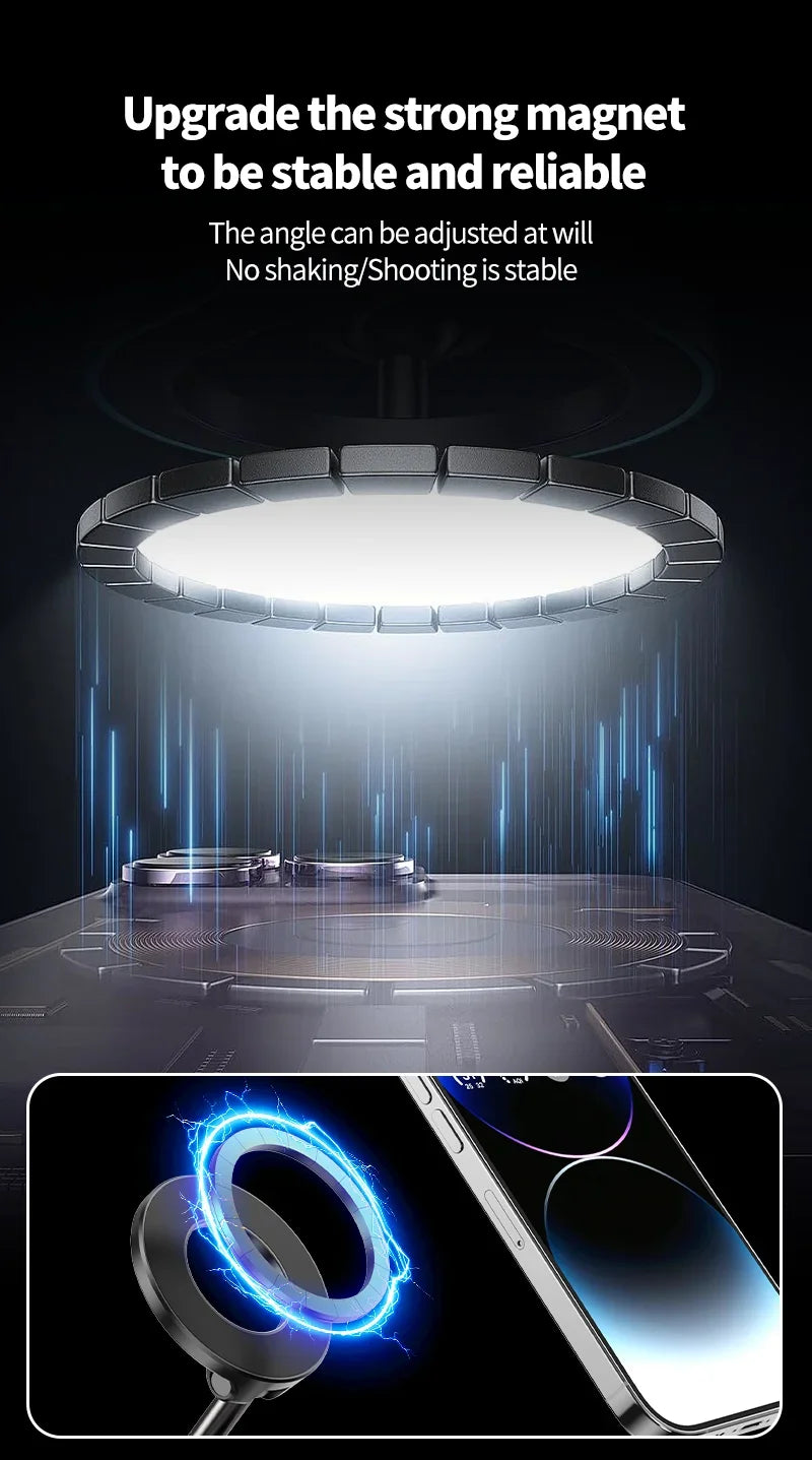 Smooth Surface Vacuum/Magnet 360º Phone Stand