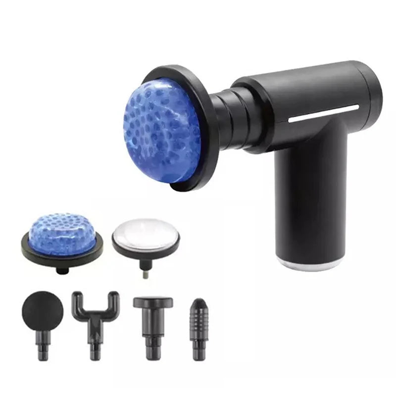 ProPulse Muscle Massage Gun – Intelligent Fitness Massager with Cold & Hot Compress and 6 Interchangeable Heads