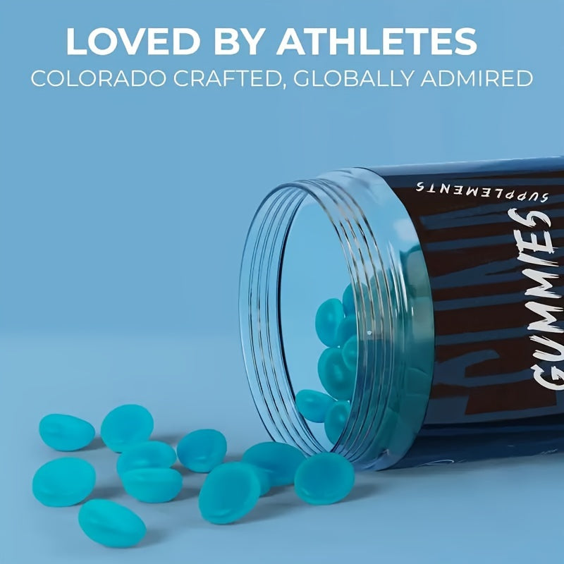 Creatine Power Gummies Supplements - Blueberry/Strawberry Flavour